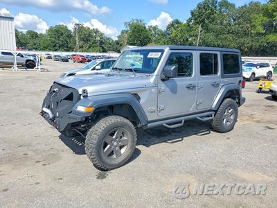 2018 JEEP WRANGLER UNLIMITED SPORT 1C4HJXDG7JW114737 - główne zdjęcie licytacji z USA - miniatura