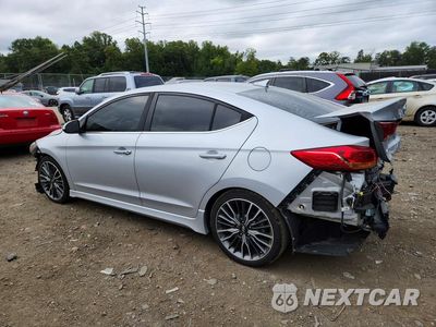 Drugie zdjęcie samochodu z przodu: 2018 HYUNDAI ELANTRA SPORT VIN:KMHD04LB8JU721128 - miniatura