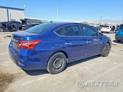 Trzecie zdjęcie samochodu z tyłu: 2017 NISSAN SENTRA SV VIN:3N1AB7AP1HL722730 - miniatura