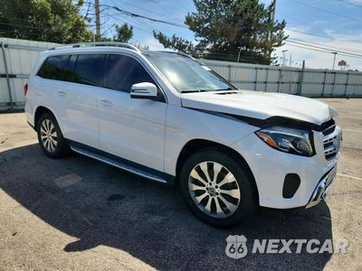 Czwarte zdjęcie samochodu z boku: 2018 MERCEDES-BENZ GLS 450 4MATIC VIN:4JGDF6EE0JB148951 - miniatura
