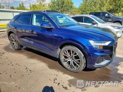 Czwarte zdjęcie samochodu z boku: 2019 AUDI Q8 PRESTIGE S-LINE VIN:WA1FVAF12KD042760 - miniatura