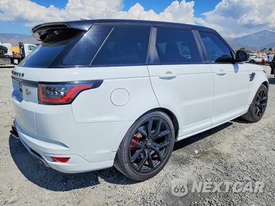 Trzecie zdjęcie samochodu z tyłu: 2020 LAND ROVER RANGE ROVER SPORT SVR VIN:SALWZ2RE2LA716108 - miniatura