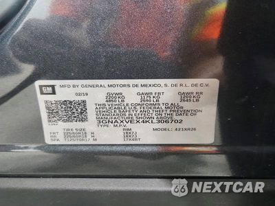 Zdjęcie 13 z 13 samochodu: 2019 CHEVROLET EQUINOX LT VIN:3GNAXVEX4KL306702 - miniatura