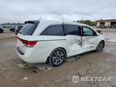 Trzecie zdjęcie samochodu z tyłu: 2015 HONDA ODYSSEY TOURING VIN:5FNRL5H9XFB019616 - miniatura