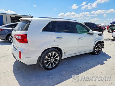 Trzecie zdjęcie samochodu z tyłu: 2014 KIA SORENTO SX VIN:5XYKW4A77EG463216 - miniatura