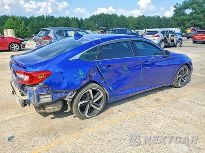 Trzecie zdjęcie samochodu z tyłu: 2020 HONDA ACCORD SPORT VIN:1HGCV1F32LA014018 - miniatura