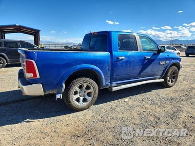 Trzecie zdjęcie samochodu z tyłu: 2018 RAM 1500 LARAMIE VIN:1C6RR7NTXJS179816 - miniatura