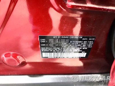 Zdjęcie 13 z 13 samochodu: 2025 SUBARU OUTBACK PREMIUM VIN:4S4BTAFC8S3241468 - miniatura