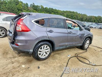 Trzecie zdjęcie samochodu z tyłu: 2016 HONDA CR-V EX VIN:3CZRM3H58GG705514 - miniatura