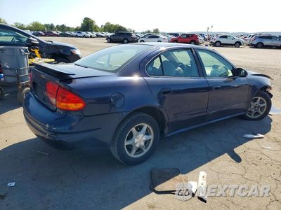 Trzecie zdjęcie samochodu z tyłu: 2001 OLDSMOBILE ALERO GL VIN:1G3NL52E91C151261 - miniatura