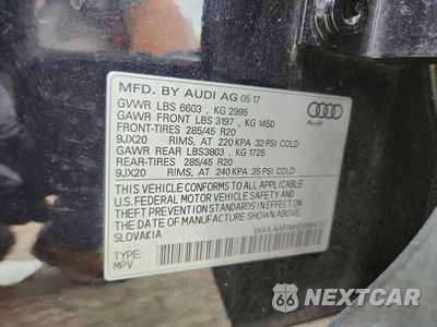 Zdjęcie 13 z 13 samochodu: 2017 AUDI Q7 PREMIUM PLUS VIN:WA1LAAF70HD059472 - miniatura