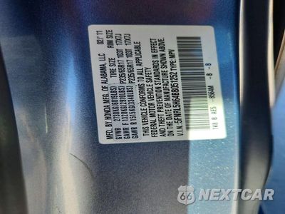 Zdjęcie 12 z 12 samochodu: 2011 HONDA ODYSSEY EXL VIN:5FNRL5H64BB051252 - miniatura