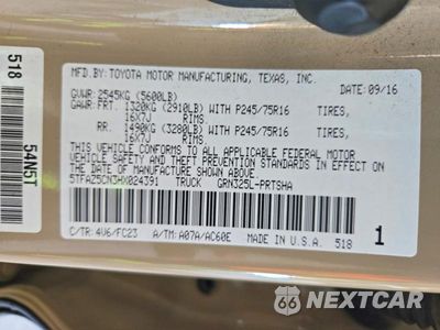 Zdjęcie 12 z 12 samochodu: 2017 TOYOTA TACOMA SR5 V6 VIN:5TFAZ5CN3HX024391 - miniatura
