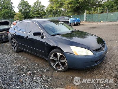 Czwarte zdjęcie samochodu z boku: 2004 HONDA ACCORD LX VIN:1HGCM56334A015402 - miniatura