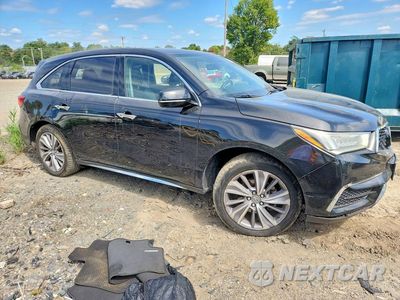 Czwarte zdjęcie samochodu z boku: 2018 ACURA MDX TECHNOLOGY VIN:5J8YD4H56JL001654 - miniatura