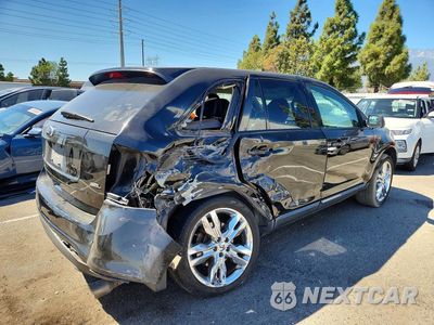 Trzecie zdjęcie samochodu z tyłu: 2013 FORD EDGE SEL VIN:2FMDK3JC8DBB58561 - miniatura