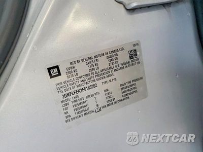 Zdjęcie 13 z 13 samochodu: 2015 CHEVROLET EQUINOX LT VIN:2GNFLFEK2F6186002 - miniatura