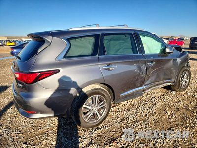 Trzecie zdjęcie samochodu z tyłu: 2017 INFINITI QX60 BASE VIN:5N1DL0MM6HC551397 - miniatura
