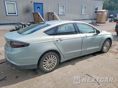 Trzecie zdjęcie samochodu z tyłu: 2014 FORD FUSION SE HYBRID VIN:3FA6P0LU5ER318830 - miniatura