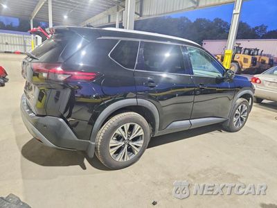 Trzecie zdjęcie samochodu z tyłu: 2021 NISSAN ROGUE SV VIN:5N1AT3BBXMC733927 - miniatura