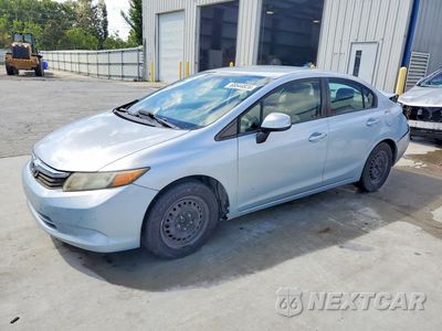 2012 HONDA CIVIC LX 19XFB2F55CE326553 - główne zdjęcie licytacji z USA - miniatura