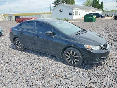 Czwarte zdjęcie samochodu z boku: 2015 HONDA CIVIC EXL VIN:19XFB2F96FE022882 - miniatura