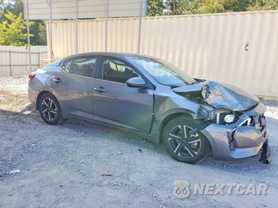 Czwarte zdjęcie samochodu z boku: 2025 NISSAN SENTRA SV VIN:3N1AB8CV4SY368438 - miniatura