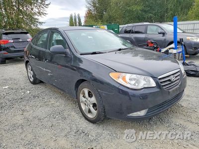 Czwarte zdjęcie samochodu z boku: 2009 HYUNDAI ELANTRA SE VIN:KMHDU46D69U610560 - miniatura
