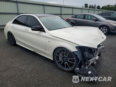 Czwarte zdjęcie samochodu z boku: 2018 MERCEDES-BENZ C 43 4MATIC AMG VIN:55SWF6EB5JU256724 - miniatura