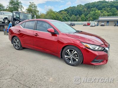 Czwarte zdjęcie samochodu z boku: 2020 NISSAN SENTRA SV VIN:3N1AB8CV7LY223623 - miniatura