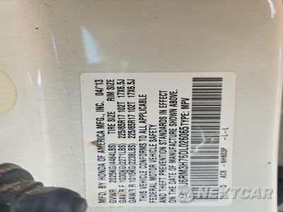 Zdjęcie 13 z 13 samochodu: 2013 HONDA CR-V EXL VIN:5J6RM3H76DL026065 - miniatura