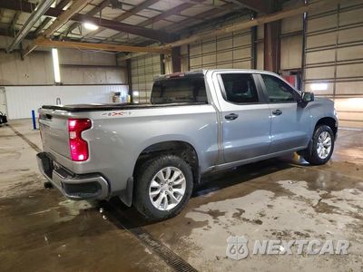 Trzecie zdjęcie samochodu z tyłu: 2024 CHEVROLET SILVERADO K1500 CUSTOM VIN:3GCPDBEK9RG325800 - miniatura