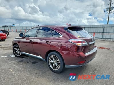 Drugie zdjęcie samochodu z przodu: 2014 LEXUS RX 350 BASE VIN:2T2ZK1BA8EC148516 - miniatura