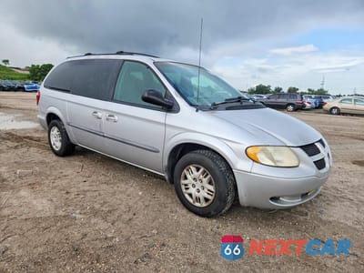 Czwarte zdjęcie samochodu z boku: 2002 DODGE GRAND CARAVAN SPORT VIN:2B8GP44302R560207 - miniatura