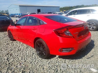 Drugie zdjęcie samochodu z przodu: 2020 HONDA CIVIC SPORT VIN:2HGFC2F89LH562118 - miniatura