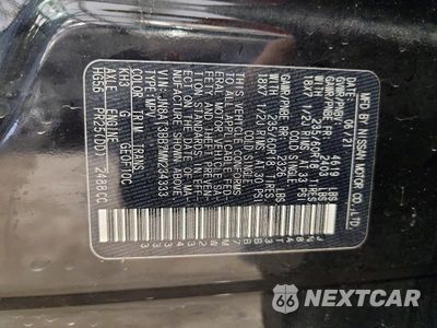 Zdjęcie 14 z 14 samochodu: 2021 NISSAN ROGUE SV VIN:JN8AT3BB7MW234333 - miniatura