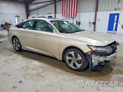 Czwarte zdjęcie samochodu z boku: 2018 HONDA ACCORD EX VIN:1HGCV1F47JA245695 - miniatura