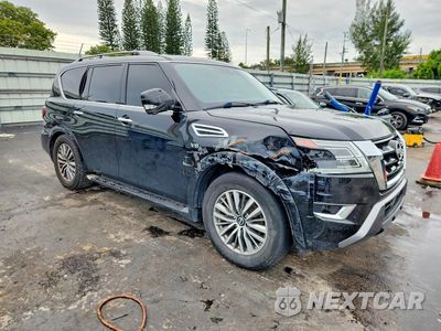 Czwarte zdjęcie samochodu z boku: 2021 NISSAN ARMADA SL VIN:JN8AY2BB7M9795156 - miniatura