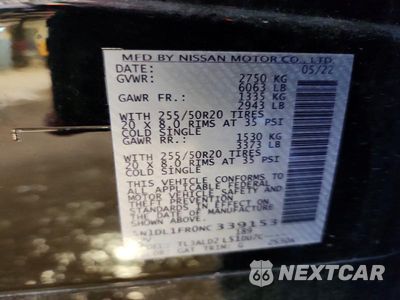 Zdjęcie 14 z 14 samochodu: 2022 INFINITI QX60 LUXE VIN:5N1DL1FR0NC339153 - miniatura