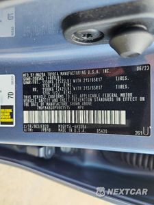 Zdjęcie 14 z 14 samochodu: 2023 TOYOTA COROLLA CROSS HYBRID SE VIN:7MUFBABG0PV003515 - miniatura