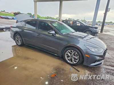 Czwarte zdjęcie samochodu z boku: 2022 HYUNDAI SONATA SEL VIN:KMHL64JA6NA225191 - miniatura