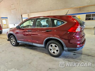 Drugie zdjęcie samochodu z przodu: 2015 HONDA CR-V LX VIN:2HKRM4H3XFH604765 - miniatura
