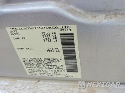 Zdjęcie 12 z 12 samochodu: 2020 NISSAN ALTIMA S VIN:1N4BL4BV2LC159837 - miniatura