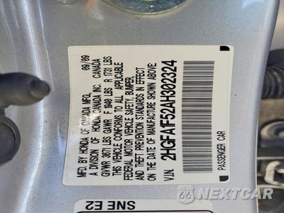 Zdjęcie 12 z 12 samochodu: 2010 HONDA CIVIC LX VIN:2HGFA1F52AH302324 - miniatura