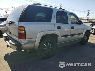 Trzecie zdjęcie samochodu z tyłu: 2004 CHEVROLET TAHOE C1500 VIN:1GNEC13Z94R321024 - miniatura