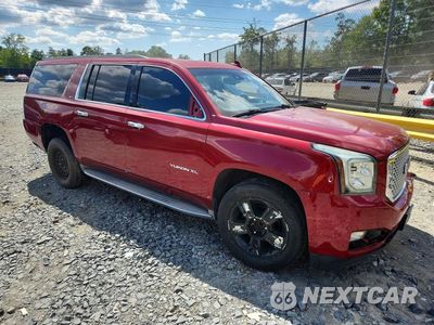 Czwarte zdjęcie samochodu z boku: 2015 GMC YUKON XL C1500 SLT VIN:1GKS1HKC0FR538931 - miniatura