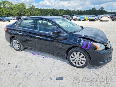 Czwarte zdjęcie samochodu z boku: 2015 NISSAN SENTRA S VIN:3N1AB7AP9FY245691 - miniatura
