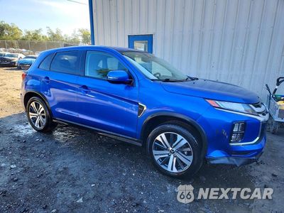 Czwarte zdjęcie samochodu z boku: 2024 MITSUBISHI OUTLANDER SPORT S/SE VIN:JA4ARUAU7RU016957 - miniatura
