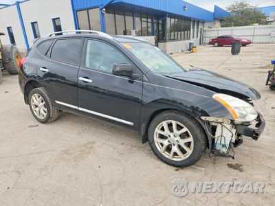 Czwarte zdjęcie samochodu z boku: 2012 NISSAN ROGUE S VIN:JN8AS5MV3CW383181 - miniatura
