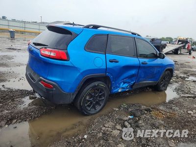 Trzecie zdjęcie samochodu z tyłu: 2017 JEEP CHEROKEE SPORT VIN:1C4PJLAS7HW610533 - miniatura